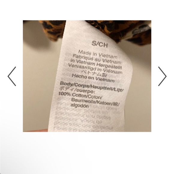 Madewell Animal Print Blouse w Balloon Sleeves - Picture 8 of 8